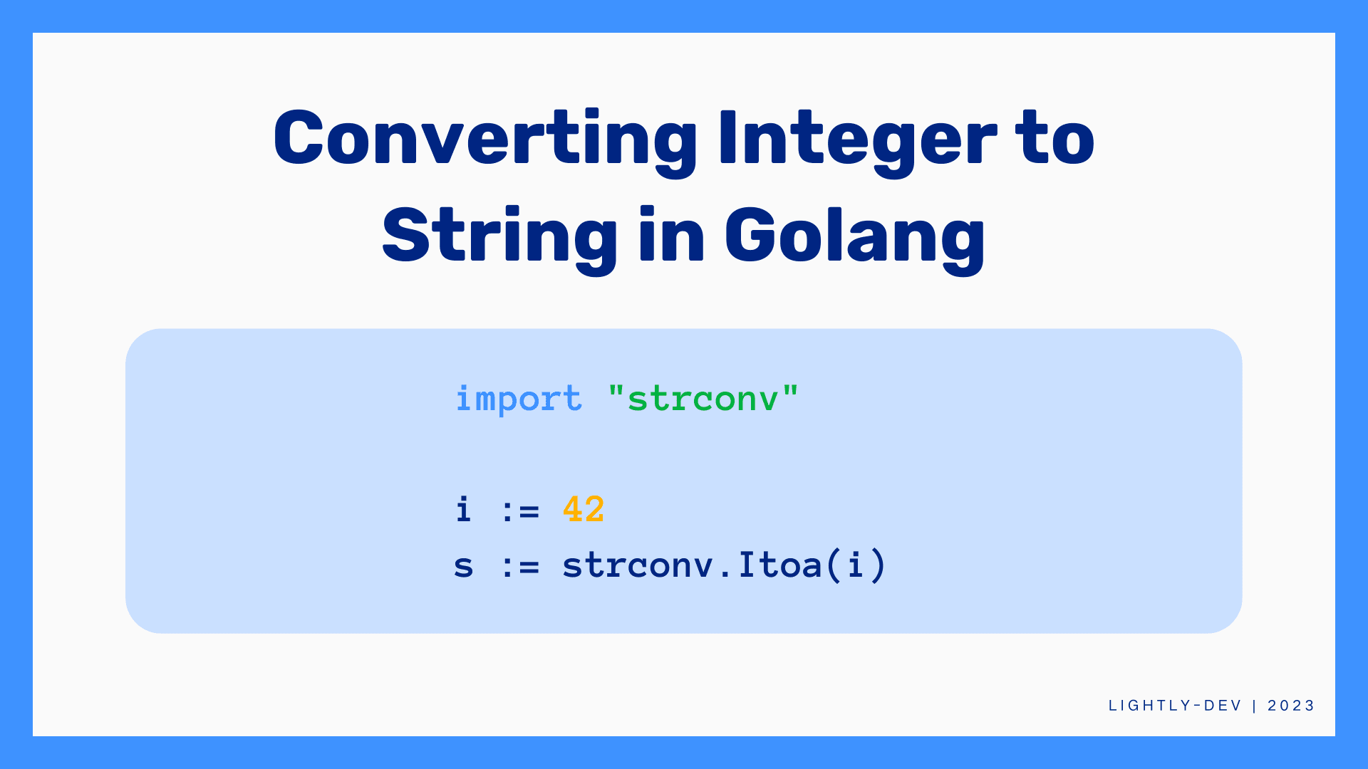 how-to-convert-integer-to-string-in-golang-lightly