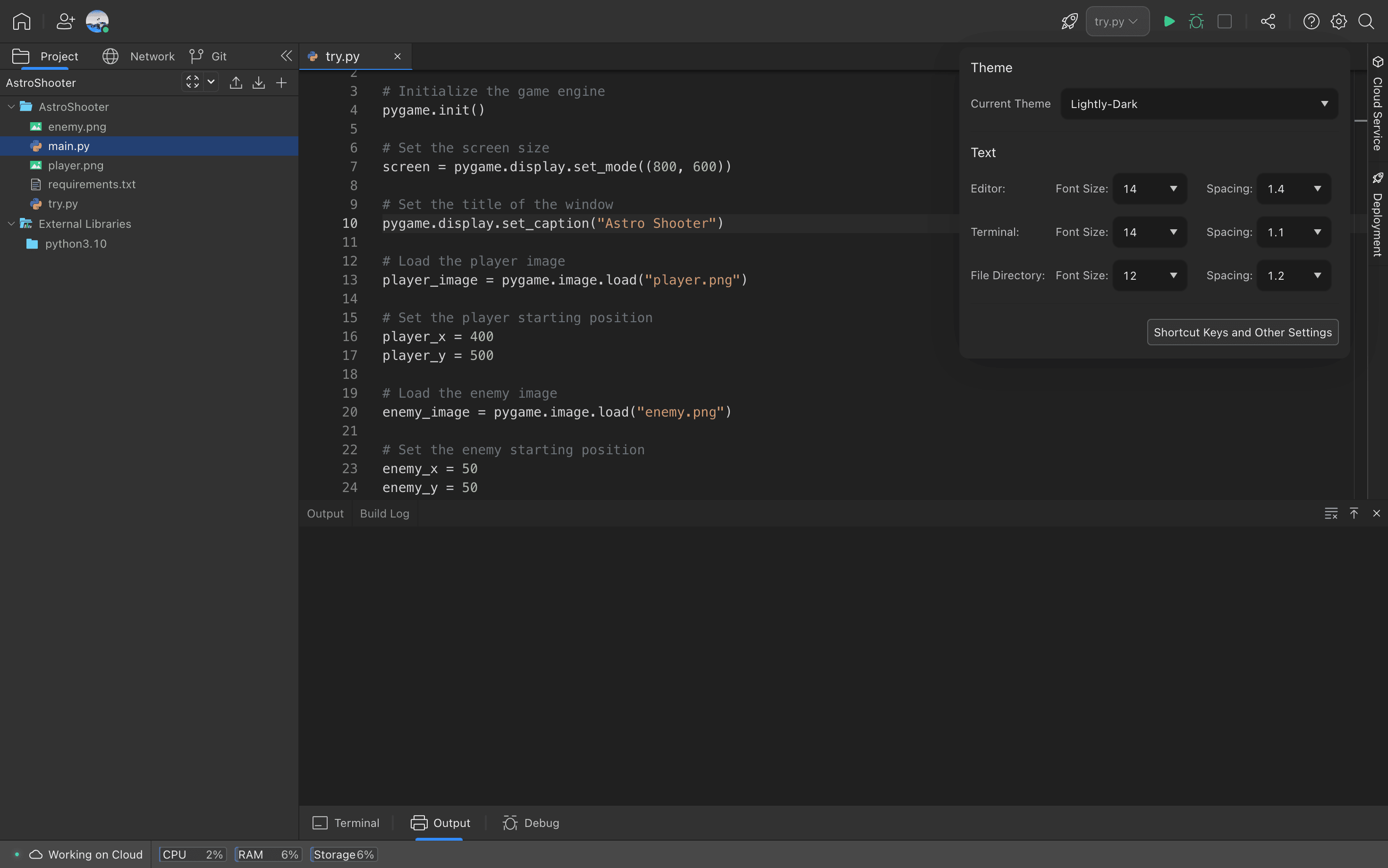 Dark Theme for Lightly