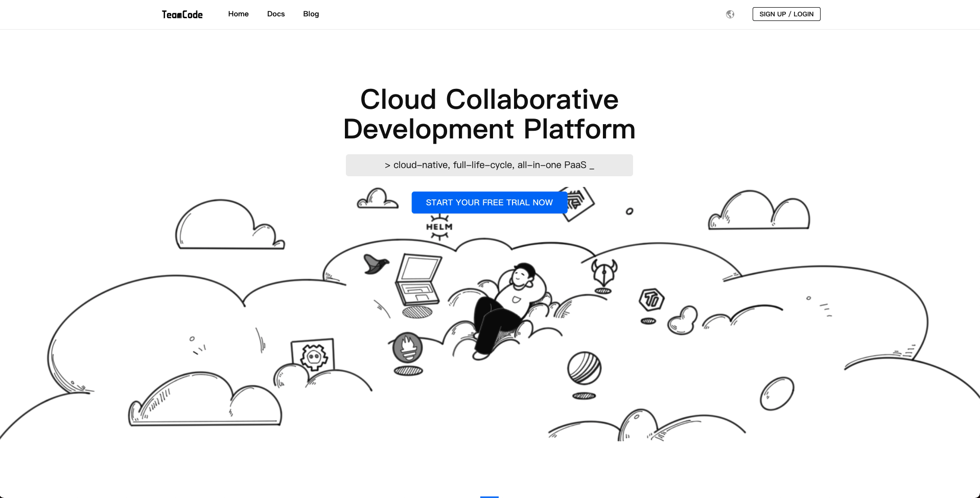 TeamCode Cloud Collaborative Development Platform