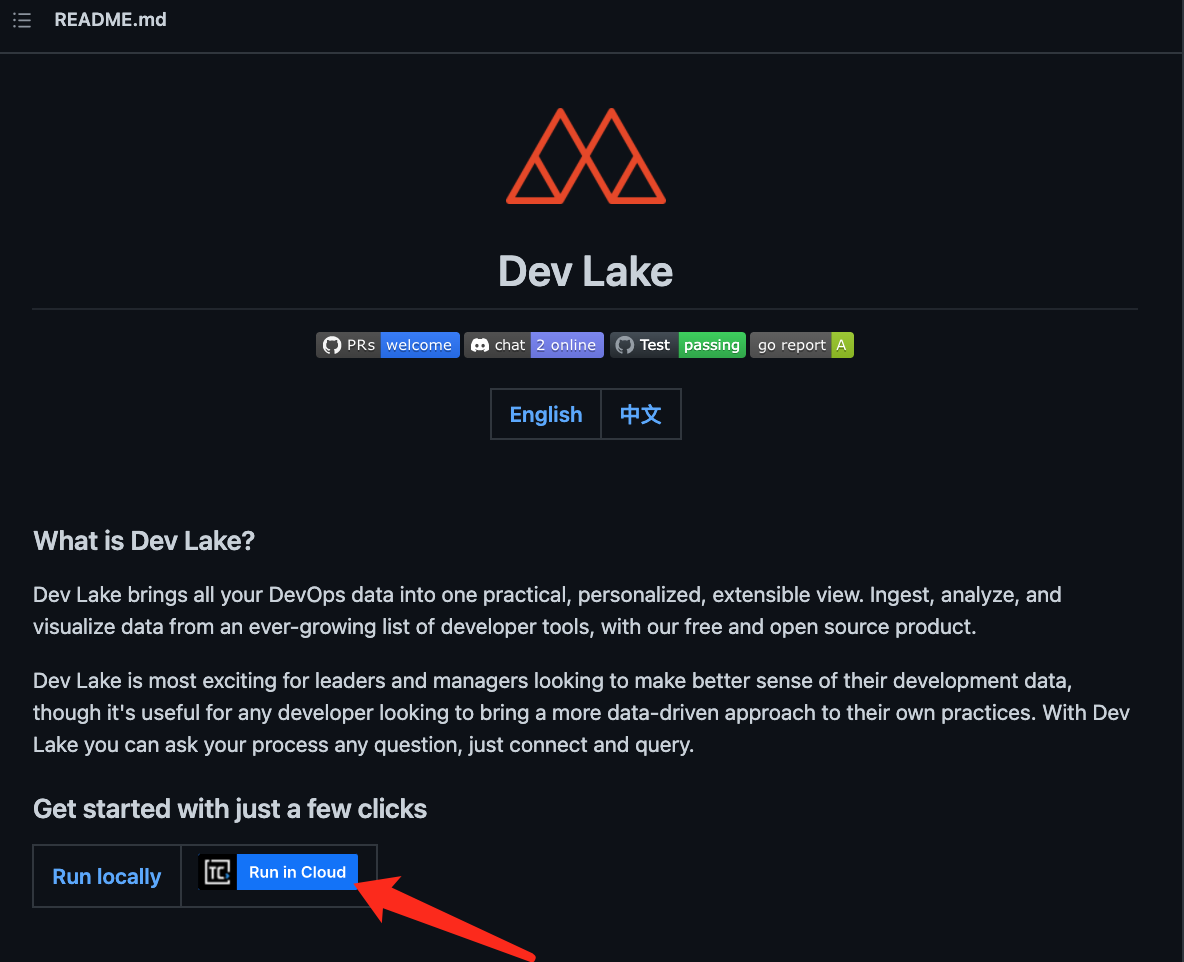 Try Dev lake which is an open source project with one click through the Tin